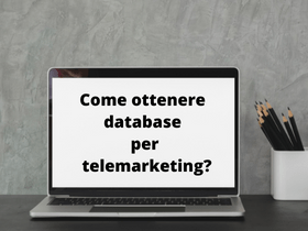 Come ottenere un database per telemarketing?