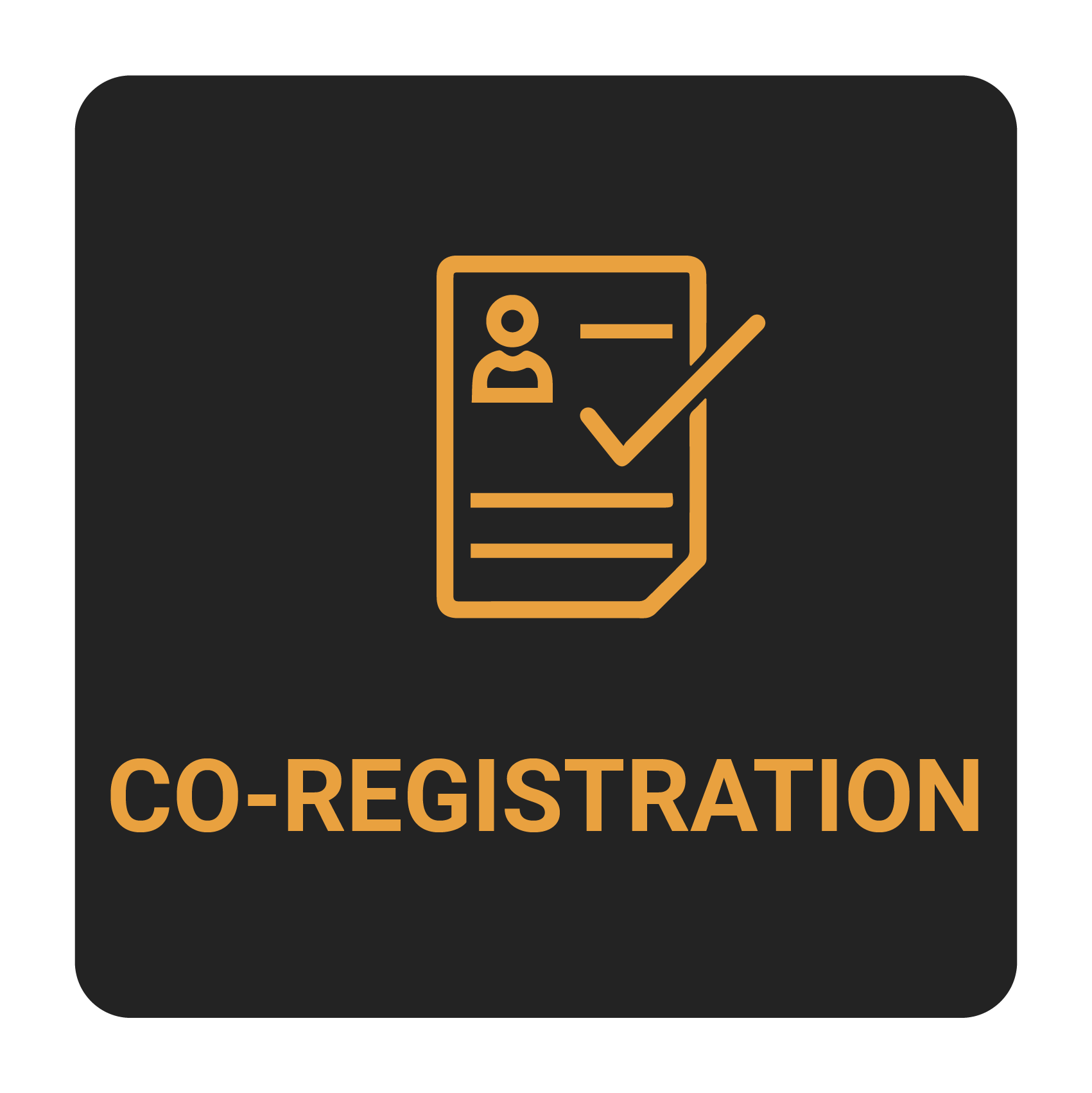 co-registration